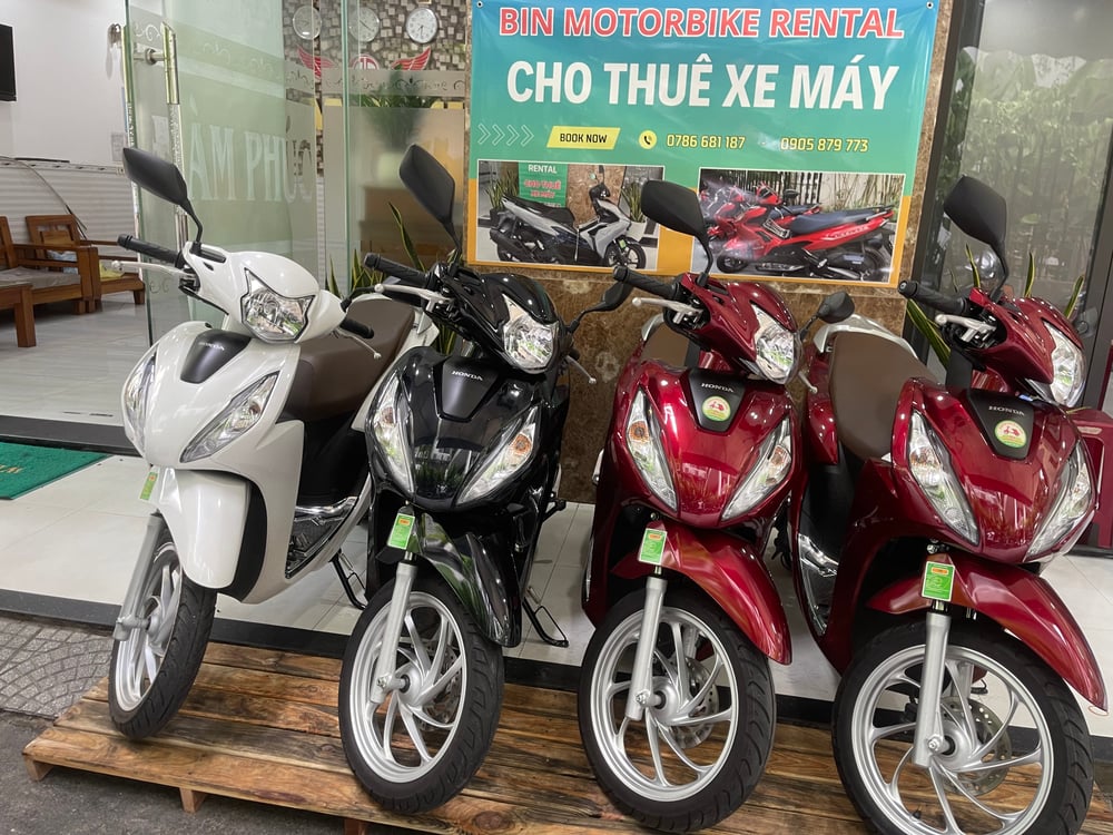 Motorbike rental HONDA VISION 2024