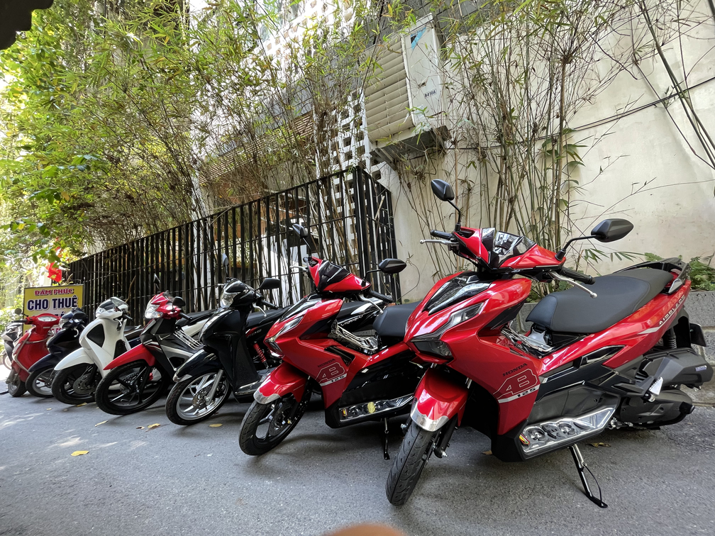 Motorbike for rent, all models