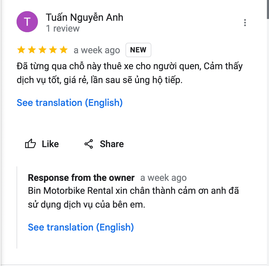 Customer reviews 1